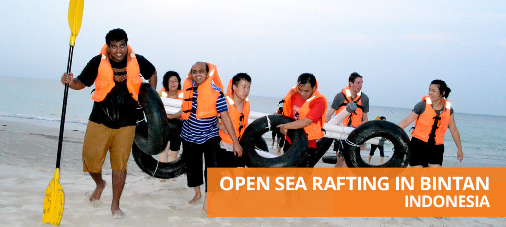 Open Sea Rafting in Bintan, Indonesia